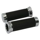 Grip Classic Lambretta Foam And Chrome 25mm Left 25mm Right