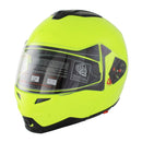 GSB G-339 ADULT FLIP ROAD HELMET PLAIN FLUORO YELLOW GLOSS