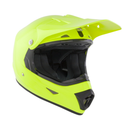 GSB XP-7 KIDS MX OFF ROAD HELMET PLAIN FLUORO YELLOW GLOSS