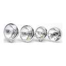 Universal Bates Style Chrome Headlight 5¾" Bottom Mount E-Marked Right Dip