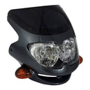 Universal Dash Screen Fairing Headlight Carbon