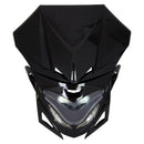 Universal Transformer Fairing Headlight Black 12V 20W