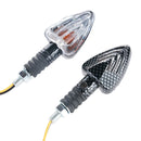 Bike It Arrow Indicators With Carbon Body And Clear Lens