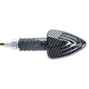 Bike It Arrow Indicators With Carbon Body And Clear Lens