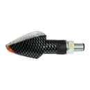 Bike It Short Stem LED Force Indicators With Carbon Body And Clear Lens