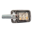 Bike It LED Atom Indicators With Black Body And Clear Lens