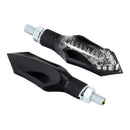 Bike It LED Blade Indicators With Black Body And Clear Lens