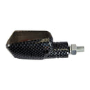 Bike It Short Stem Mini Indicators With Carbon Body And Smoked Lens