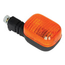 Bike It Universal Flexi Stem Indicators With Black Body And Amber Lens -