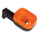 Bike It Universal Flexi Stem Indicators With Black Body And Amber Lens -