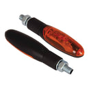 Bike It Torch Indicators With Black Body And Amber Lens