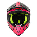 Just1 J38 MX Helmet Blade Fluo Fuchsia/Black Matt