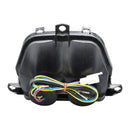 Bike It LED Rear Tail Light With Clear Lens And Integral Indicators -