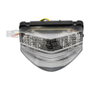 Bike It LED Rear Tail Light With Clear Lens And Integral Indicators -