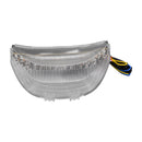 Bike It LED Rear Tail Light With Clear Lens And Integral Indicators -
