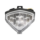 Bike It LED Rear Tail Light With Clear Lens And Integral Indicators -