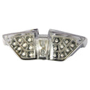 Bike It LED Rear Tail Light With Clear Lens And Integral Indicators -
