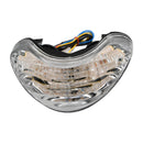 Bike It LED Rear Tail Light With Clear Lens And Integral Indicators -