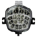 Bike It LED Rear Tail Light With Clear Lens And Integral Indicators -