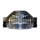 Bike It LED Rear Tail Light With Clear Lens And Integral Indicators -