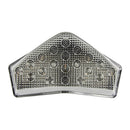 Bike It LED Rear Tail Light With Clear Lens And Integral Indicators -