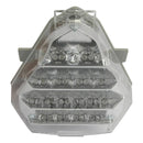Bike It LED Rear Tail Light With Clear Lens And Integral Indicators -