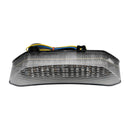 Bike It LED Rear Tail Light With Clear Lens And Integral Indicators -