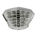Bike It LED Rear Tail Light With Clear Lens And Integral Indicators -
