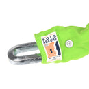 Mammoth Lock & Chain Sold Secure Gold Approved 1.2m Length, 12mm Thick Square Chain With Shackle Lock