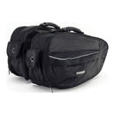 BikeTek Urbano Motorcycle Pannier Bags – Expandable Soft Luggage Touring Panniers