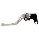 BikeTek Adjustable CNC Clutch Lever Short - Titanium / Black Adjuster -