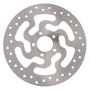 MTX Rear Solid Brake Disc To Fit Harley Davidson FLHXS Street Glide 14-16