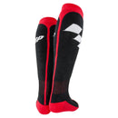 MotoGP Black Winter Motorcycle Socks Black Red Thermal Knee Length Boot Socks