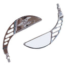 Bike It Vixen Universal Chrome Mirrors With 10mm Thread