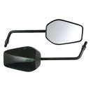 Bike It Black Universal Mirrors With 10mm Thread -