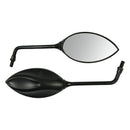 Bike It Black Universal Mirrors With 10mm Thread -