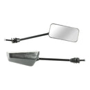 Bike It Long Carbon Look Universal F1 Mirrors