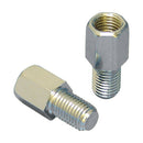 Bike It Chrome Mirror Adaptor To Convert Standard 10mm Thread To Reverse Thread