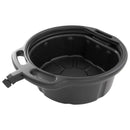 16 Litre Oil Drain Pan With Spout With Stopper Cap For Motorcycle Car Motor Oil, Coolant, Gearbox Oil, Antifreeze, Fluids, Vehicle Service Garage Equipment