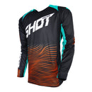 Shot Aerolite Optica Orange Adults MX Jersey