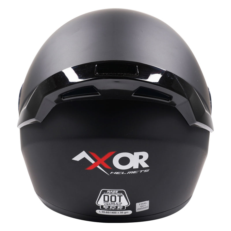 Axor Rage Full Face Helmet Matt Black