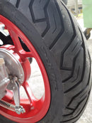 130/70-12 Tubeless Scooter Tyre Rear Fitment Deli SC-109R Urban Grip Tread 130/70-12"