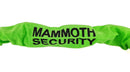 Mammoth Motorcycle Lock & Chain Heavy Duty 1.5m Chain D-Lock Security Bike Lock