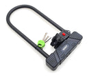 Mammoth Security Shackle U-Lock | Heavy-Duty Hardened Steel U-Lock with Double Locking Bar & Weatherproof Barrel