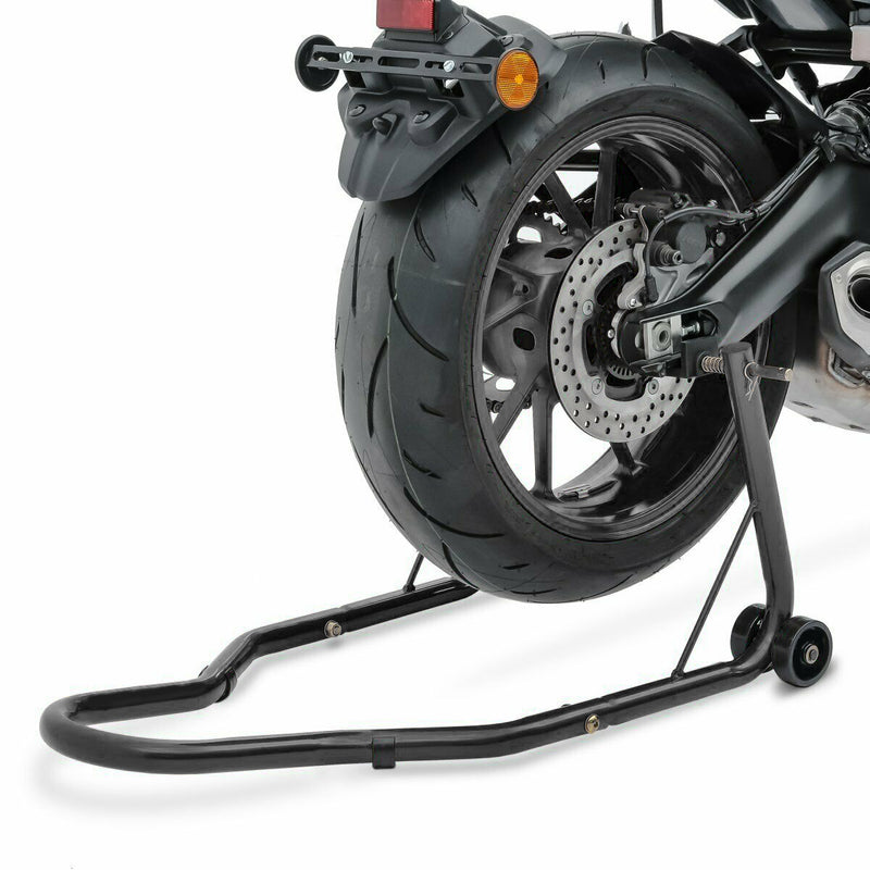 Motorcycle stands front on sale and rear