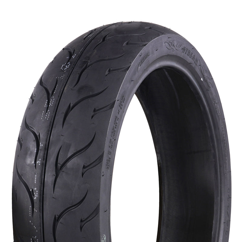Deli Tire 130/70-17 Front or Rear Street Grip E-Marked Tubeless Motorcycle Tyre SB-101 Tread Pattern