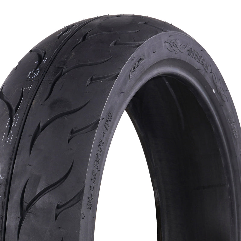 Deli Tire 130/70-17 Front or Rear Street Grip E-Marked Tubeless Motorcycle Tyre SB-101 Tread Pattern