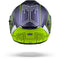 Airoh Spark Motorcycle Helmet Full Face - Fluro Yellow / Blue Circuit Matt