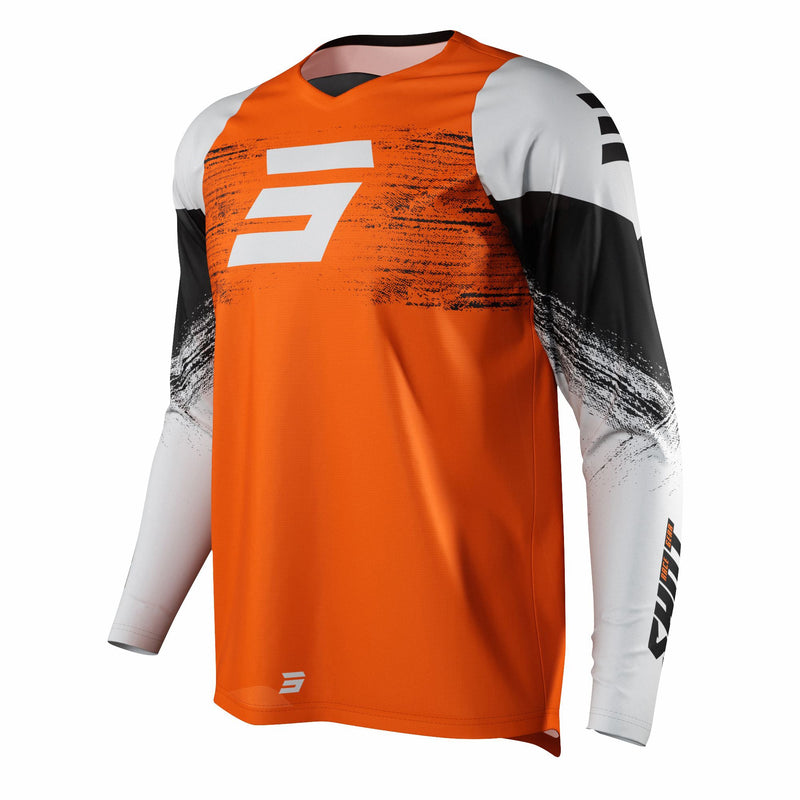 Shot Raw Burst Orange Kids Jersey