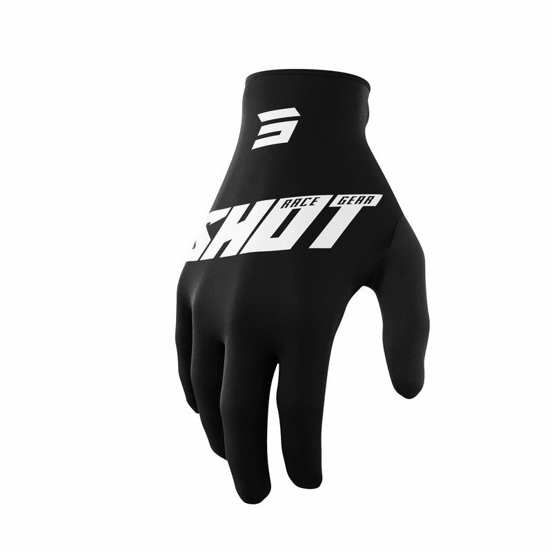 Shot Raw Burst Adults Gloves Black